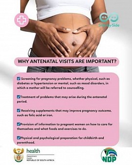 We will look after you in pregnancy before the baby comes